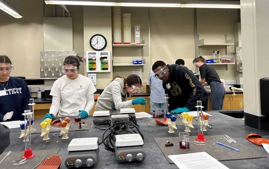 QuanXR students in chemistry lab workshop